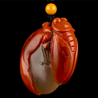 南紅瑪瑙掛件一鳴驚人